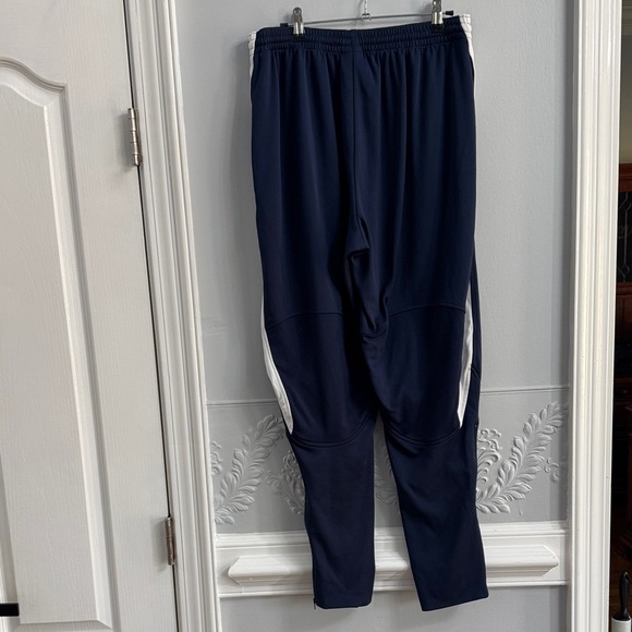 Nike Dark Blue Athletic Pants with White Accents Mens - Picture 4 of 5